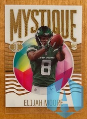 2021 Panini Illusions ELIJAH MOORE #MY-16 Mystique Rookie Acetate New York Jets